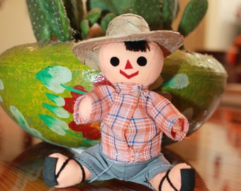 Traditional Mexican Boy Rag Doll Rag Doll Mexican Boy Dolls