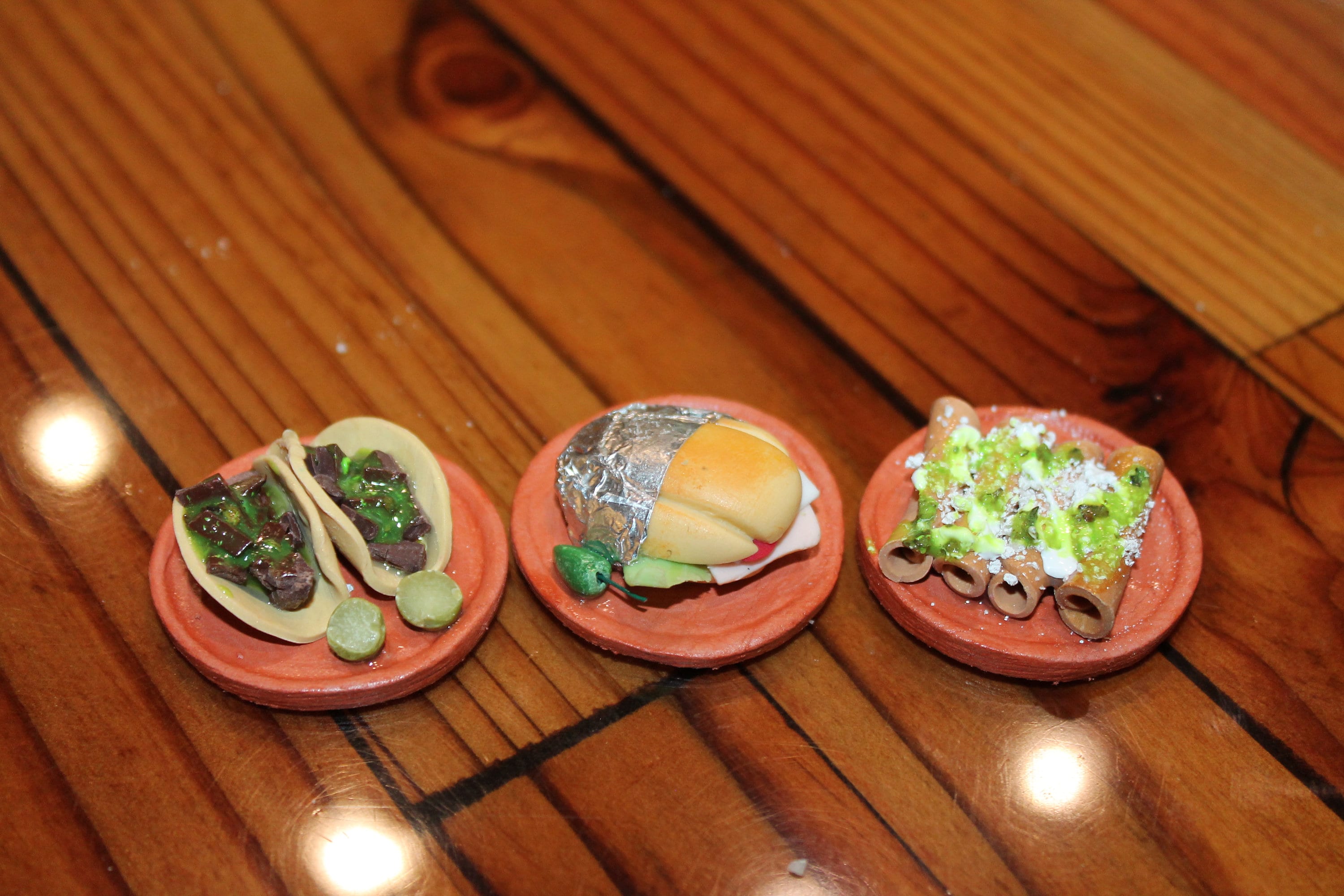 Mini Clay Mexican Food for Nichos: DIY Altar Decorations - Etsy