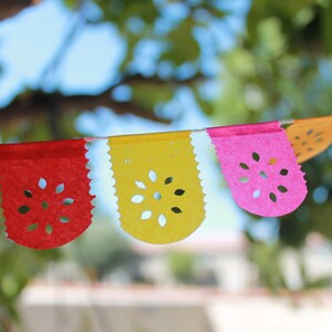 Mexican Papel Picado Banner: Dia de los Muertos Decor, Handmade in Puebla image 9