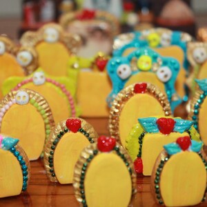 Customizable Mini Dia de los Muertos Photo Frame: Mexican Altar Decor