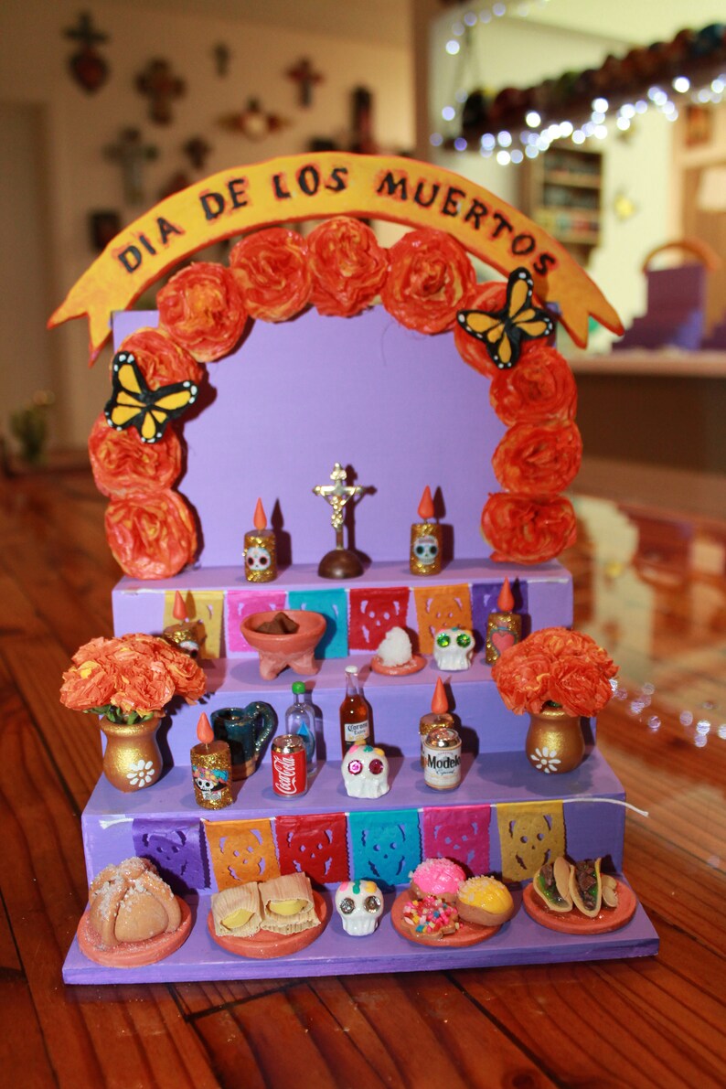 Mexican Papel Picado Banner: Dia de los Muertos Decor, Handmade in Puebla image 7