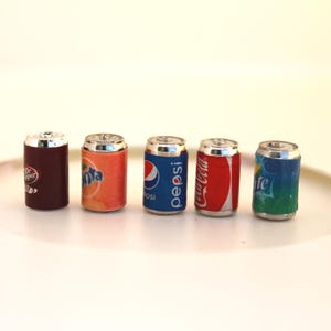 Resin Mini Soda Cans: Mexican Ofrenda Nicho DIY Supplies