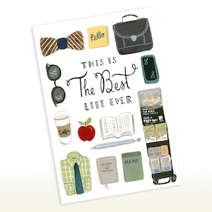 Greeting Card - This is the Best Life Ever - Brothers Edition 5x7, JW Pioneer, Elders, CO, JW Gift