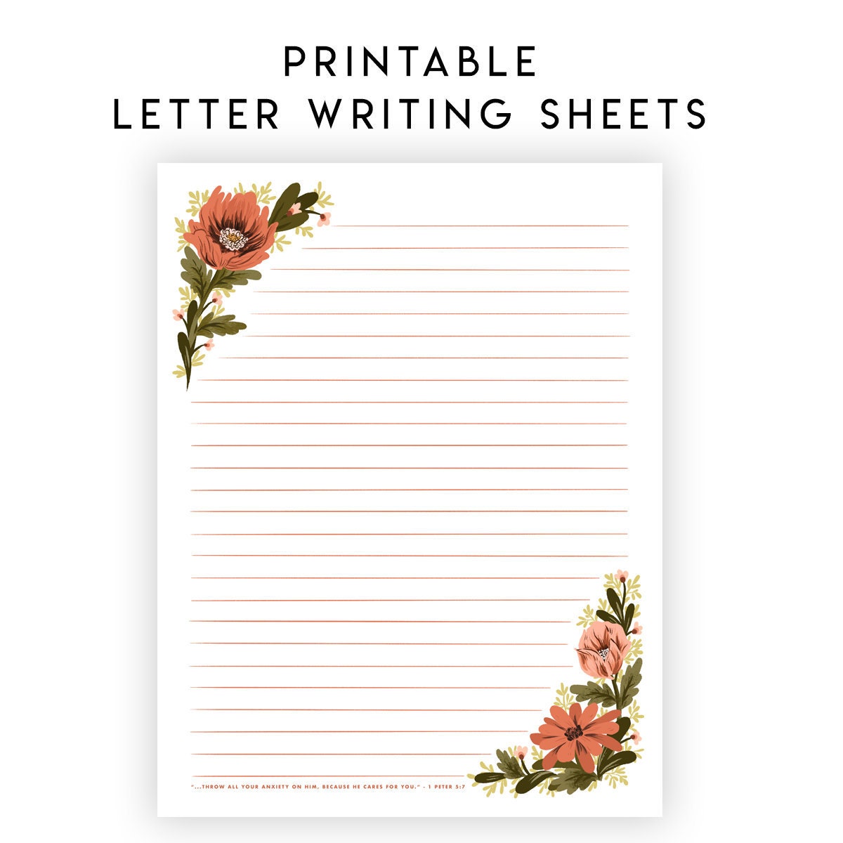 Letter Writing Paper