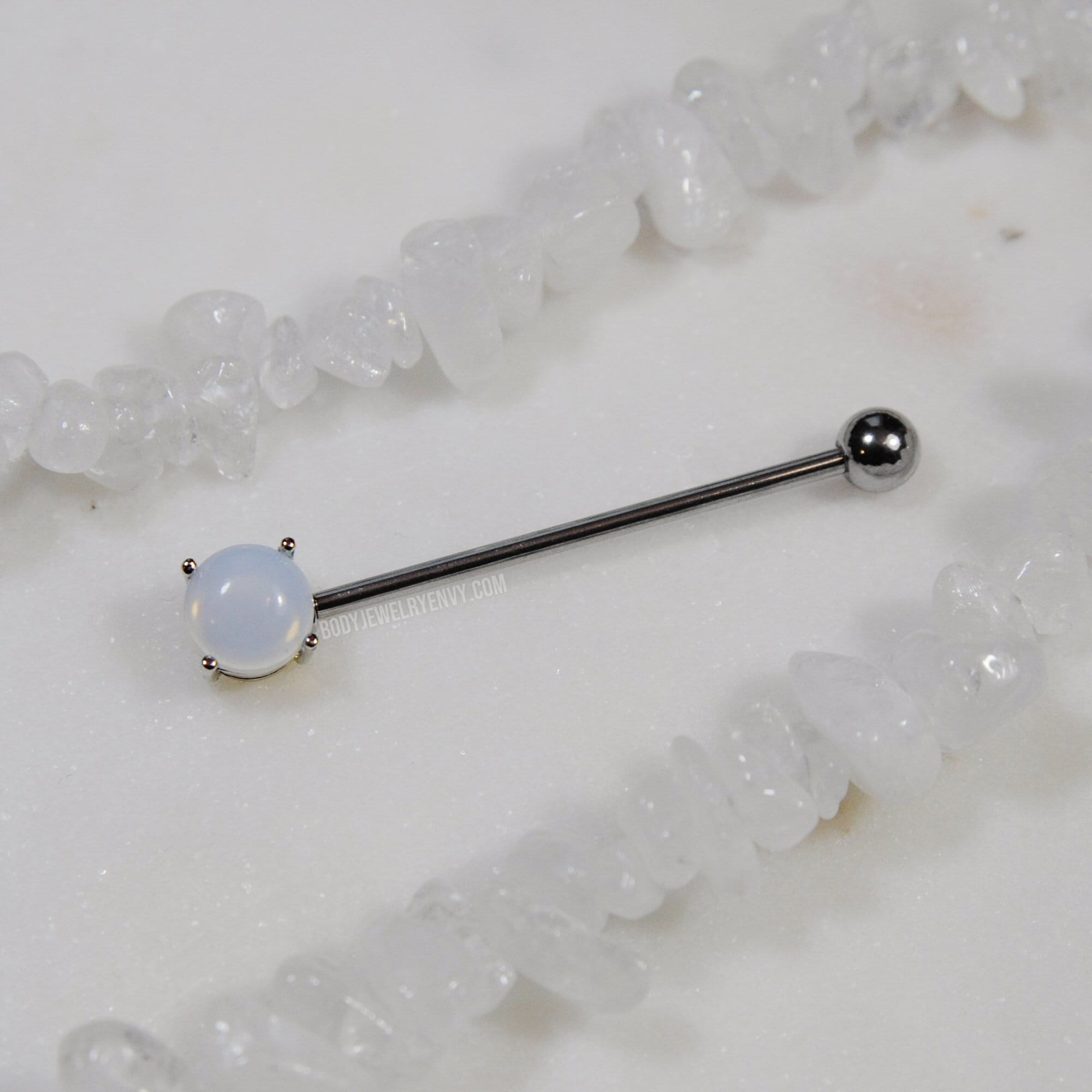 Ball Closure Ring (acciaio Chirurgico, Argento, Finitura Lucida) Con Pallina Con - Foto 5