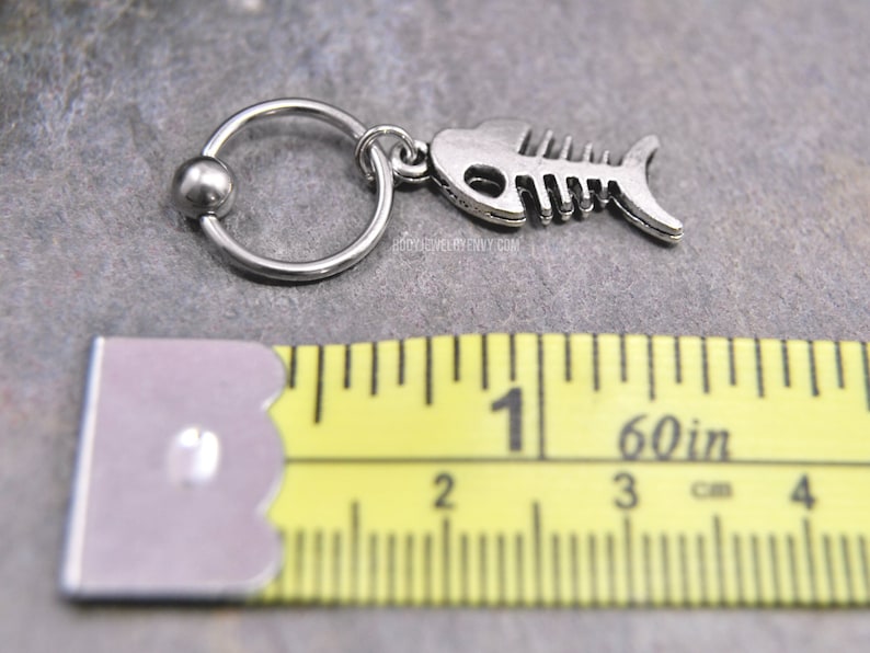 Fish Bones Cartilage Jewelry 20g/18g/16g/14g 6mm19mm 316L Etsy