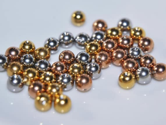 10 Pack Captive Beads 316L Stainless Surgical Steel Replacement for 20g 18g 16g 14g 12g CBR Body Jewelry Extra Spare Parts Rose Gold Silver Etsy UK