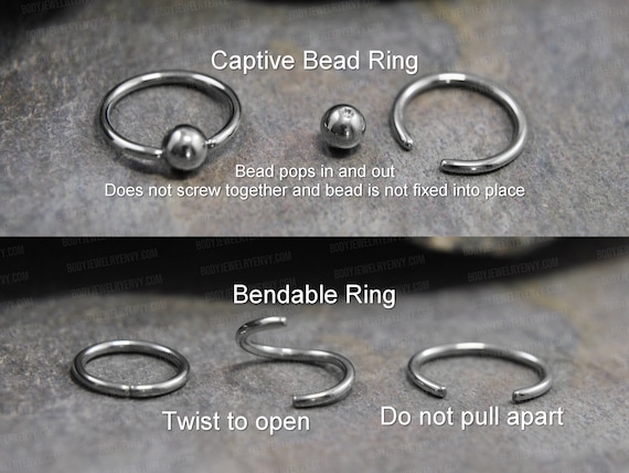 Bounce Ring | Captive Bead Rings | Surgical Steel