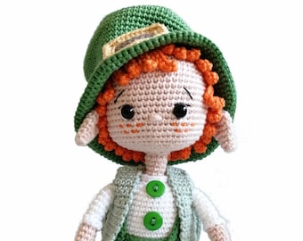 Amigurumi crochet pattern • Leprechaun Paddy • PDF Download • Hello Summer