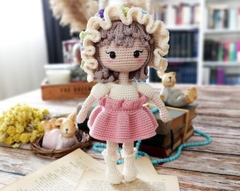 Amigurumi crochet pattern • Easter Girl Aurora  • PDF Download • Hello Summer