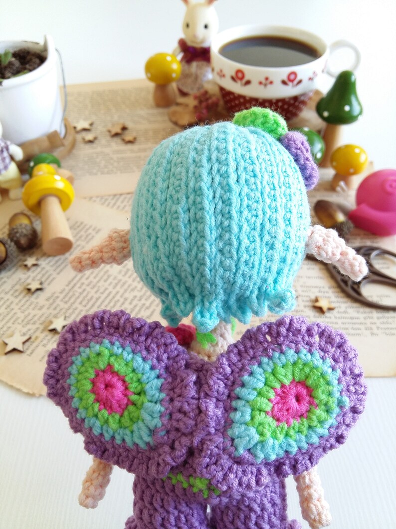 Little Fairy Pui \u2022 Crochet PatternAmigurumi PDF Turkish
