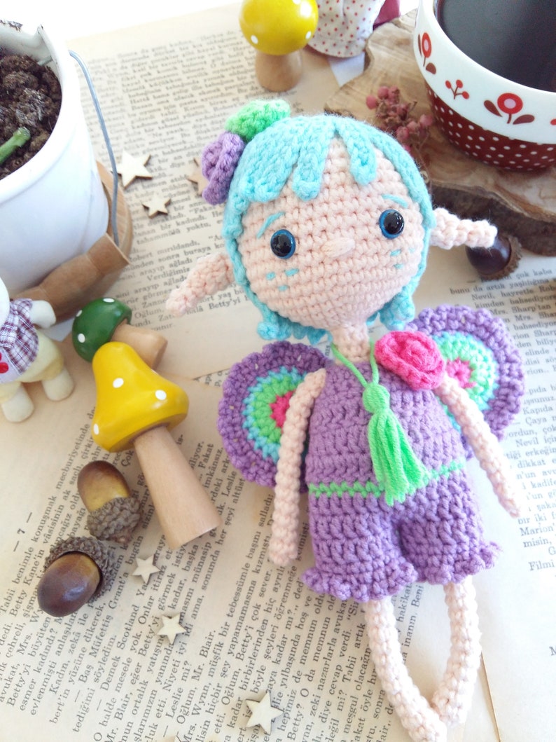 Little Fairy Pui \u2022 Crochet PatternAmigurumi PDF Turkish