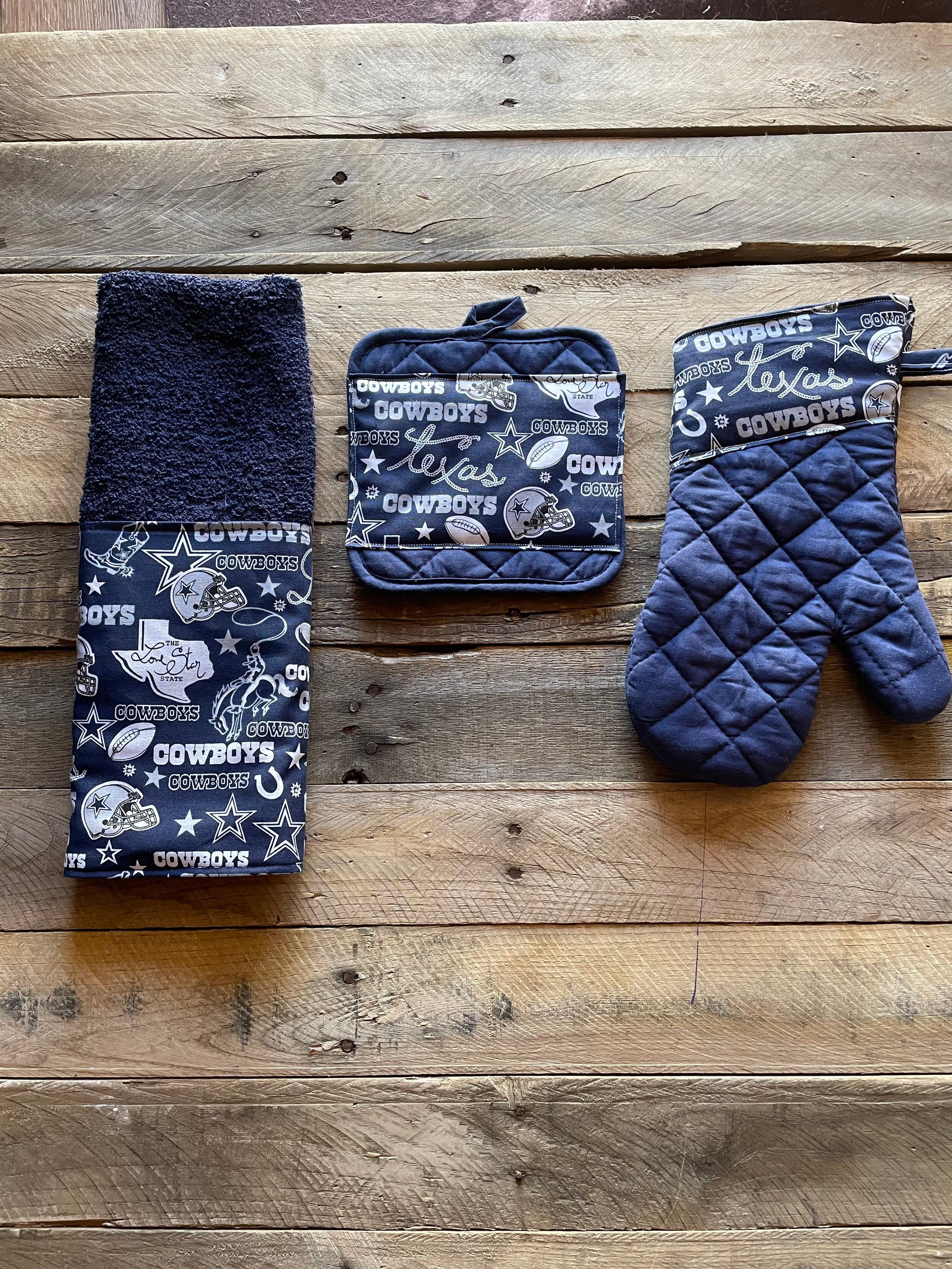 Dallas Cowboy 3 piece kitchen gift set