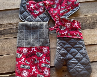 4 Piece  Alabama Crimson Tide Valentine Edition Gift Set