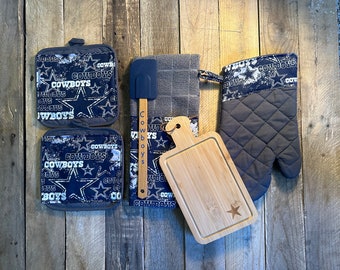 6 piece Dallas Cowboy Kitchen gift set
