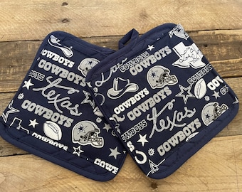 Set of 2 Dallas Cowboy Pot holders