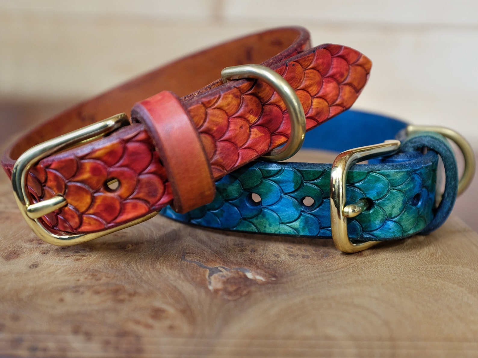 NEW: Mother of Dogs Dragon Dog Collar image 1