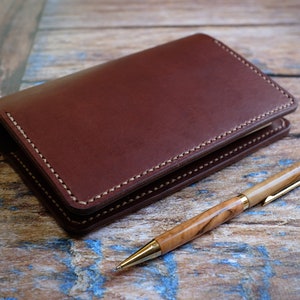 Italian Leather Notebook Cover, A6 Journal Cover, Travellers Cover, Moleskine Pocket Cover, , Journal Cover, Refillable Fathers Day