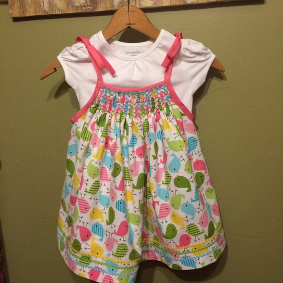 etsy smocked dresses