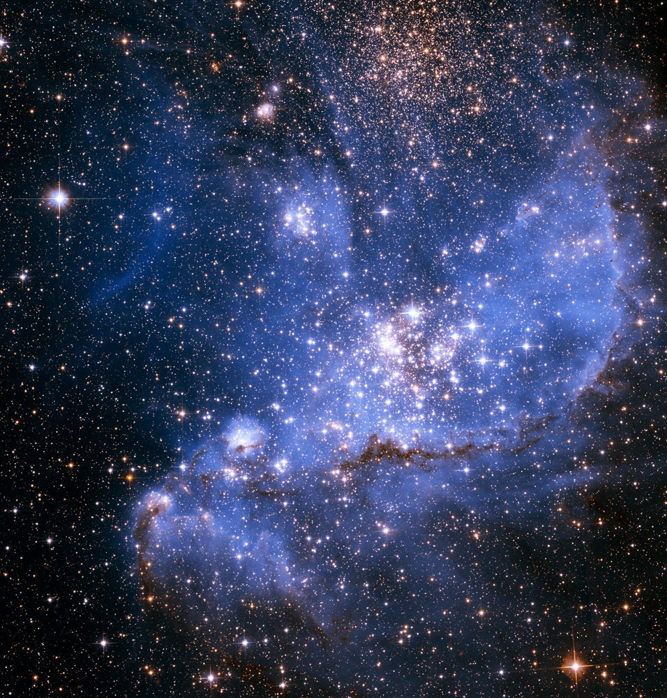 Starburst NGC3603 Giclee Canvas Space Picture Art