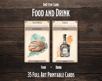 D&D Getränkekarten