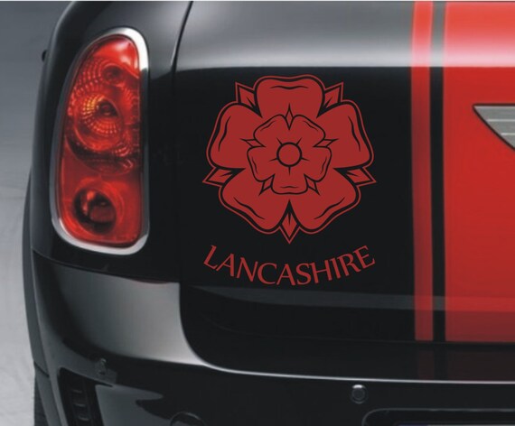 Lancashire county rose vinyl decal sticker graphic #1 Larger sizes