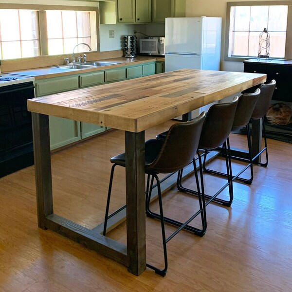 Counter Height Table Etsy