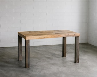 Reclaimed Wood Desk | Rustic Home Office Desk | Solid Wood Computer Desk | Small Desk | Farmhouse | Handmade in USA