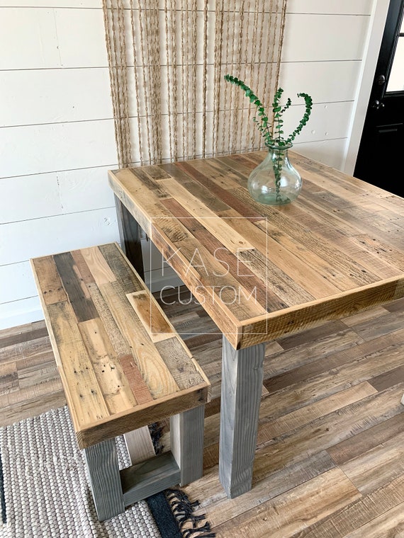 Farm table and chairs set outlet