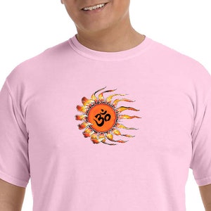 OHM Sun Adult Yoga Heavyweight Pigment Dyed T-Shirt = OHMSUN-1717
