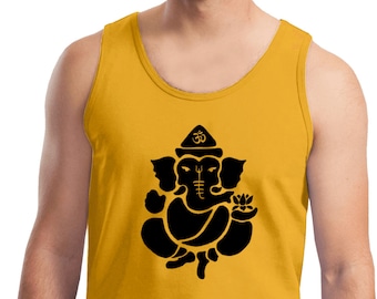 Shadow Ganesha Men&#39;s Yoga Tank Top = 2200-SHADOW