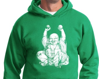Laughing Buddha Yoga Hoodie - PC90H-LAUGHBUDDHA