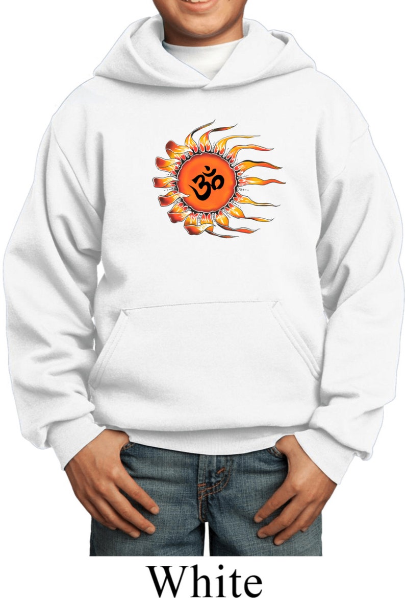 Ohm Sun Kid/'s Yoga Hoodie PC90YH-OMSUN