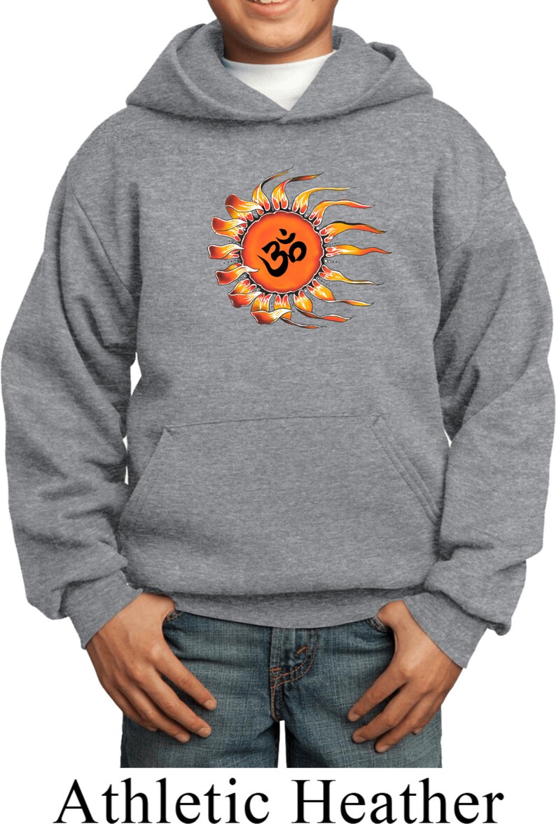 Ohm Sun Kid/'s Yoga Hoodie PC90YH-OMSUN