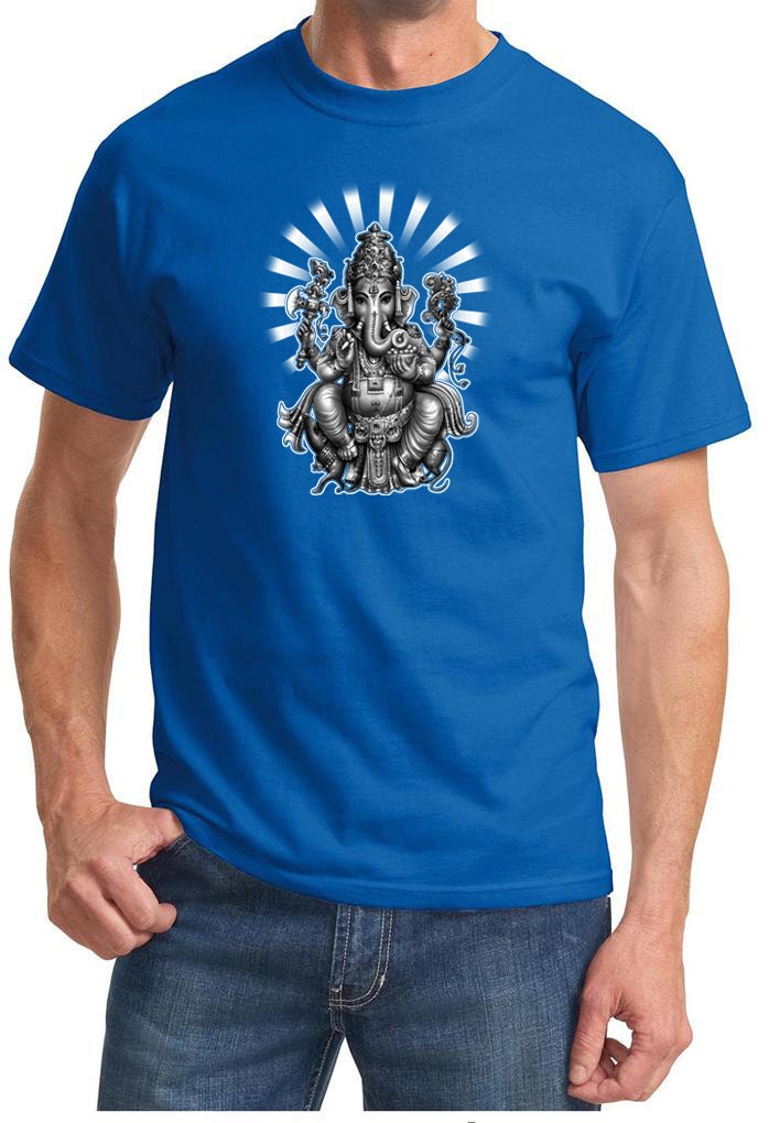 Ganesha Yoga Tee Shirt = PC61-GANESHA