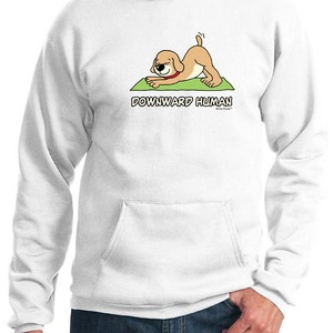 Downward Human Yoga Hoodie - PC90H-HUMAN