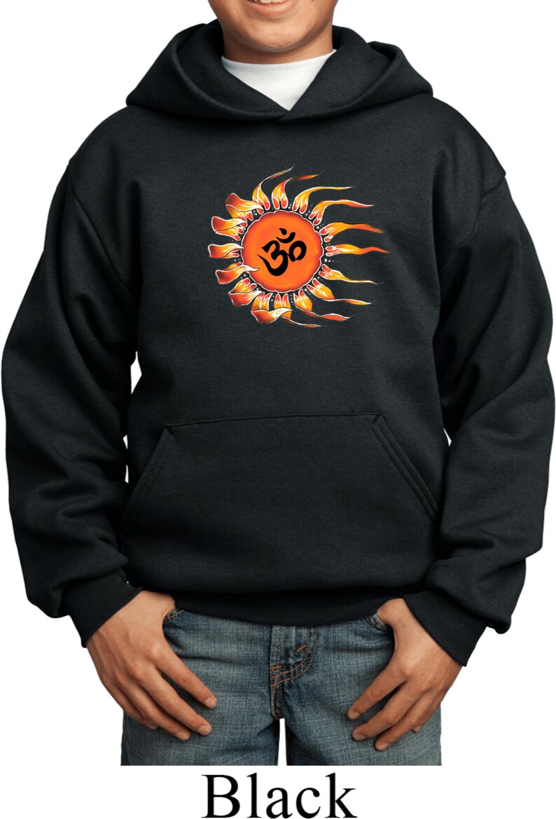 Ohm Sun Kid/'s Yoga Hoodie PC90YH-OMSUN