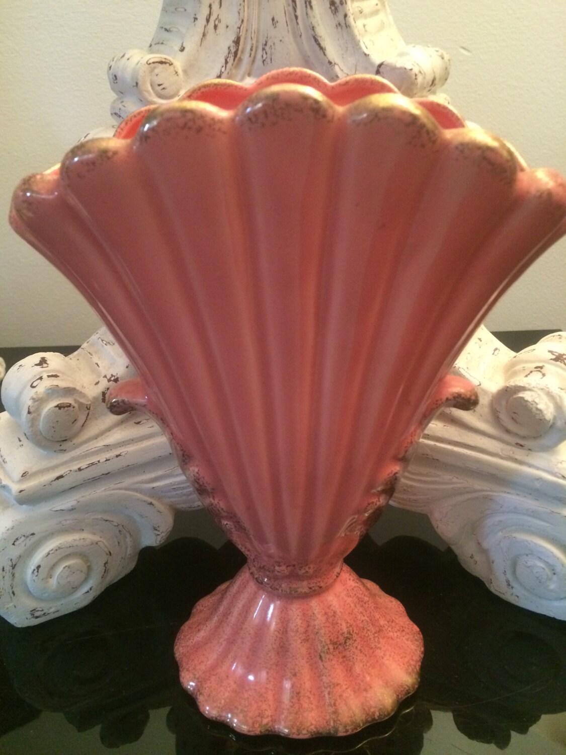 Vintage Pink California Originals USA Pottery Vase Collectable Etsy