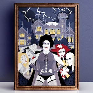 The Rocky Horror Picture Show A3 Poster Art Print