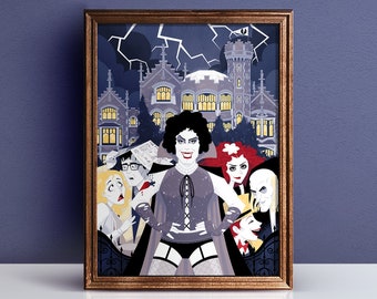 The Rocky Horror Picture Show A3 Poster Art Print