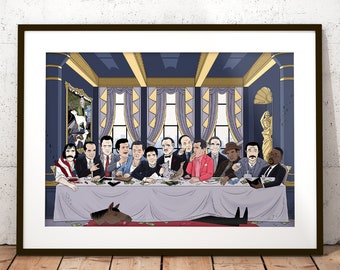 The Last Mafia Supper A3 Poster