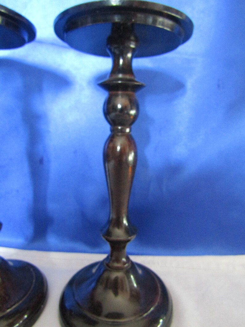 Pair of Laura Ashley Pillar Candle Holders for 8cm Church Etsy