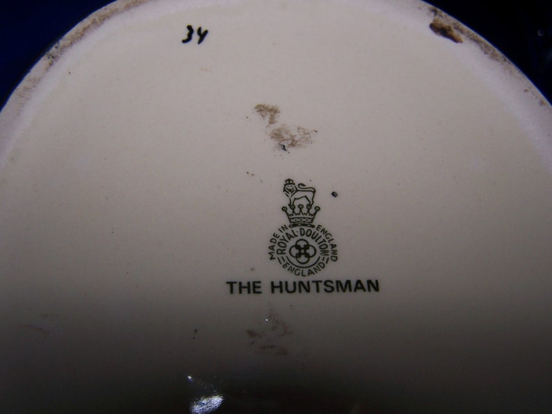 Made in England Vintage Royal Doulton /'The Huntsman/' Toby Jug