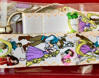 Rapunzel lanyard & ID holder Bus pass/keys/neck strap/gift
