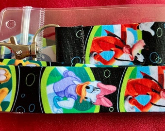 Mickey and Friends lanyard & ID holder Bus pass/keys/neck strap/gift