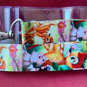 Disney Bambi lanyard & ID holder Bus pass/keys/neck strap/gift