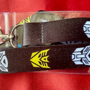 Transformers & ID holder Bus pass/keys/neck strap/gift