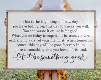 SVG & PNG - "This is the Beginning of a New Day ...Let it be Something Good"