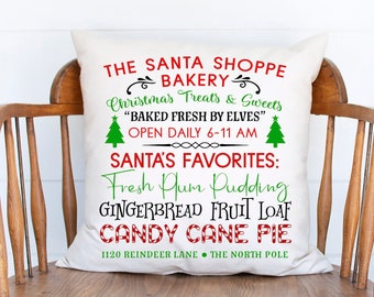 SVG, & PNG - "Santa Bakery Christmas Treats and Sweets"