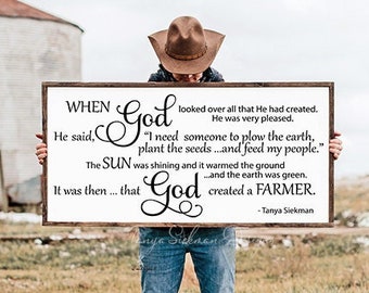 SVG & PNG  - "God and the Farmer" - Inspirational - My Funky FarmHouse  by Tanya Siekman Designs